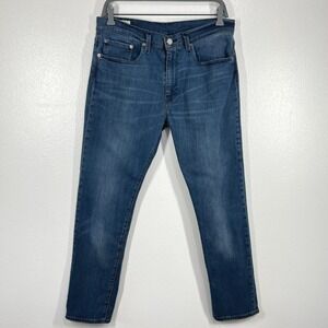 Levi's Premium 502 Slim Fit Jeans HEADED SOUTH‎ Stretch Denim Blue Mens W32 L32